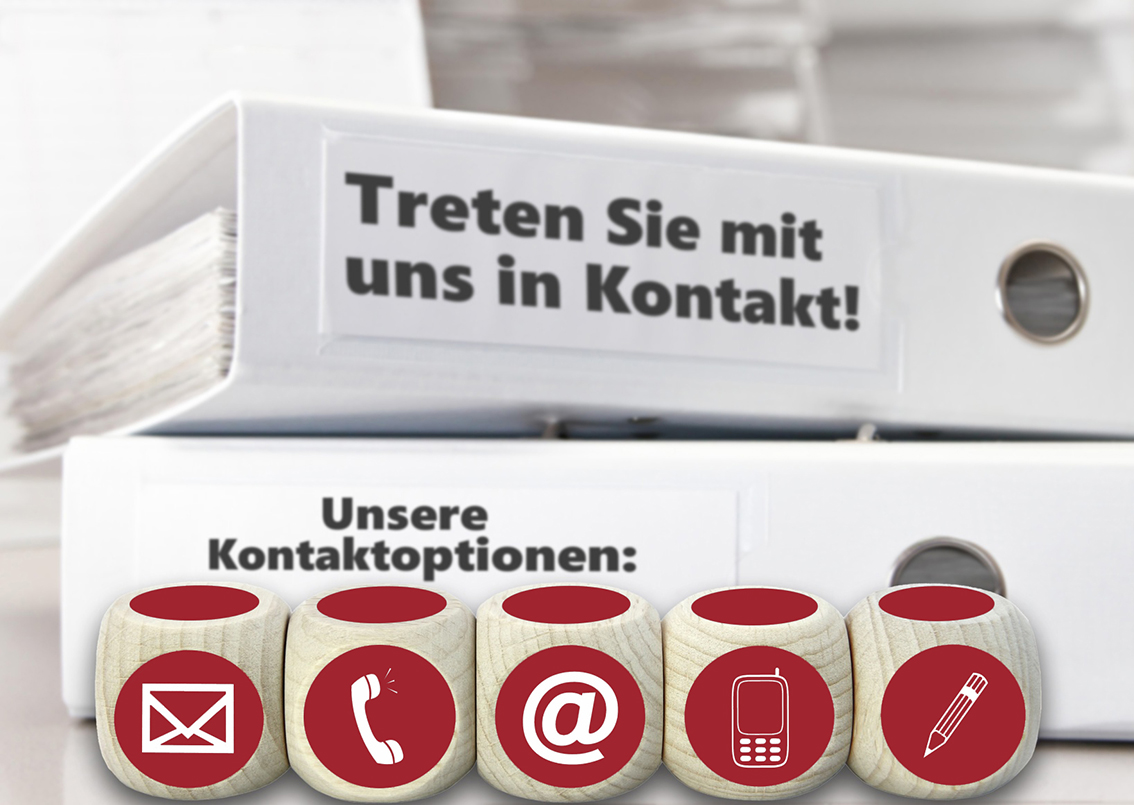 Kontakt - Optionen - Konzept