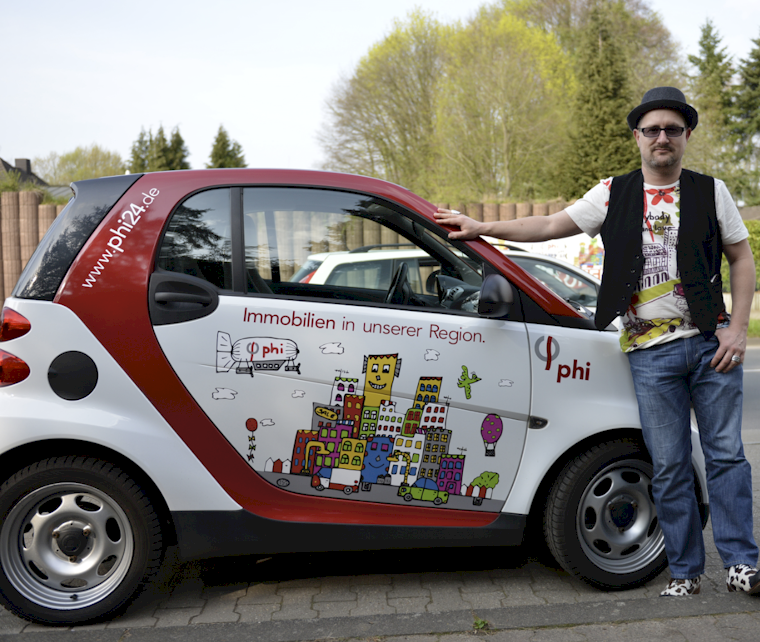 Der Aachener Künstler Marc Müller zwischen Pop Art und Lebensvision