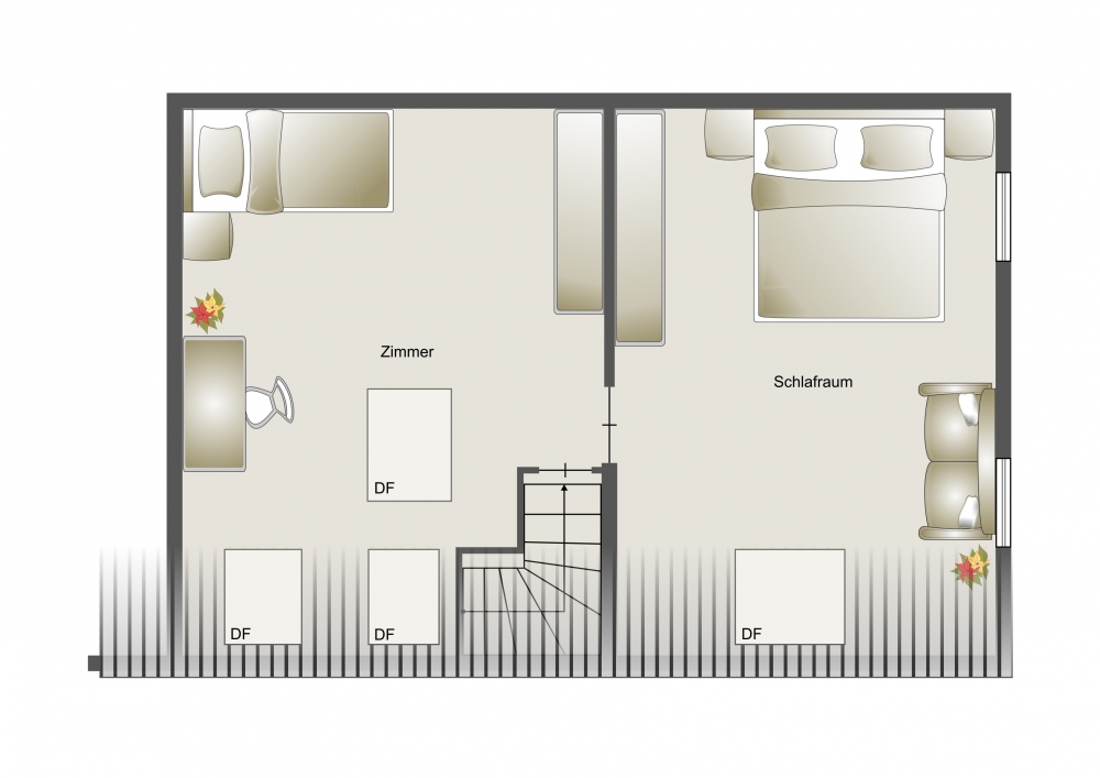 Grundriss Dachgeschoß
