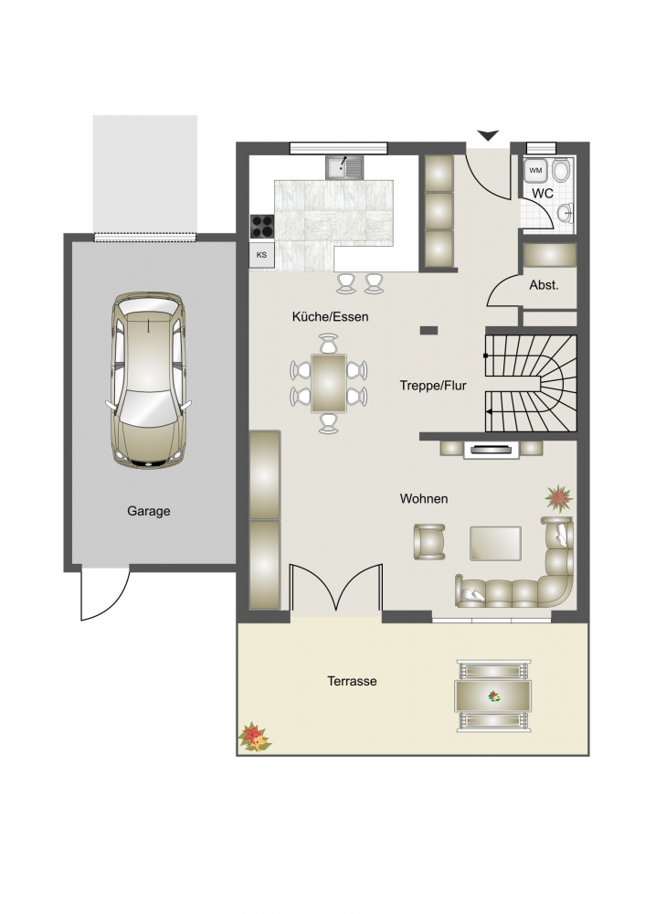 Grundriss EG