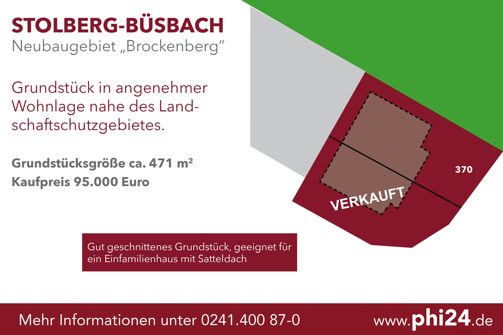 Immobilienmakler Stolberg Grundstück (Wohnbebauung) referenzen mit Immobilienbewertung