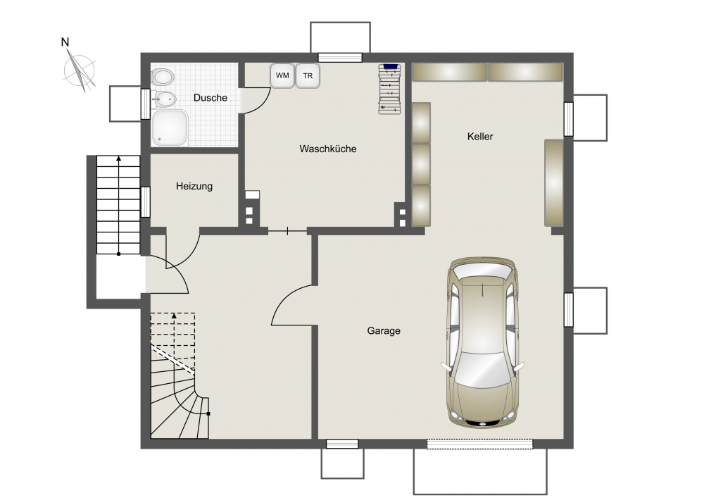 Grundriss UG