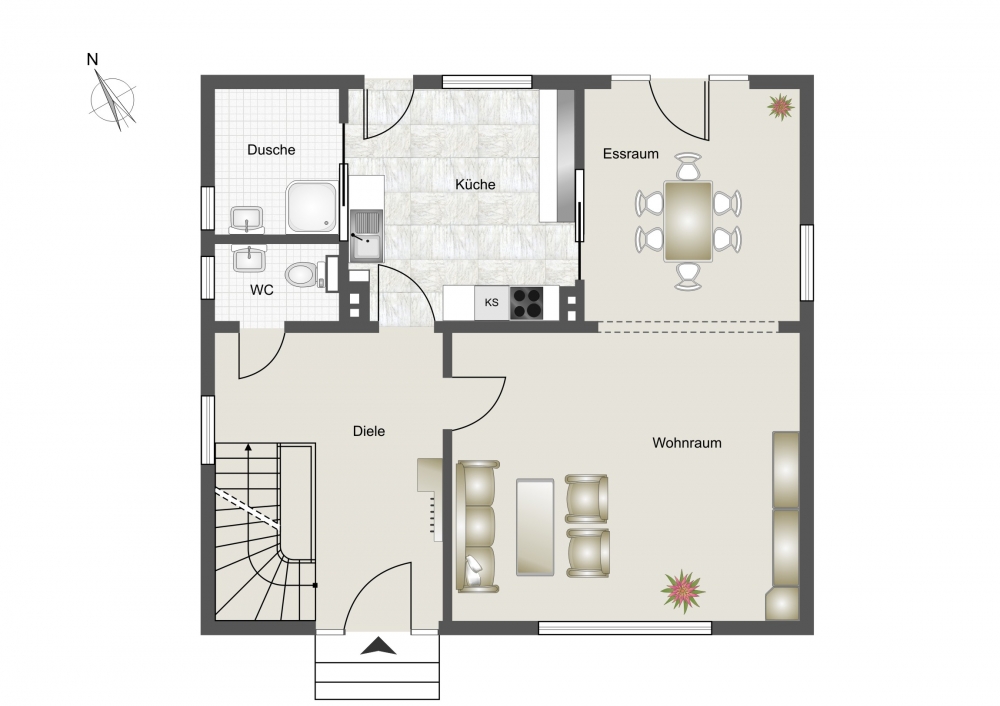 Grundriss EG