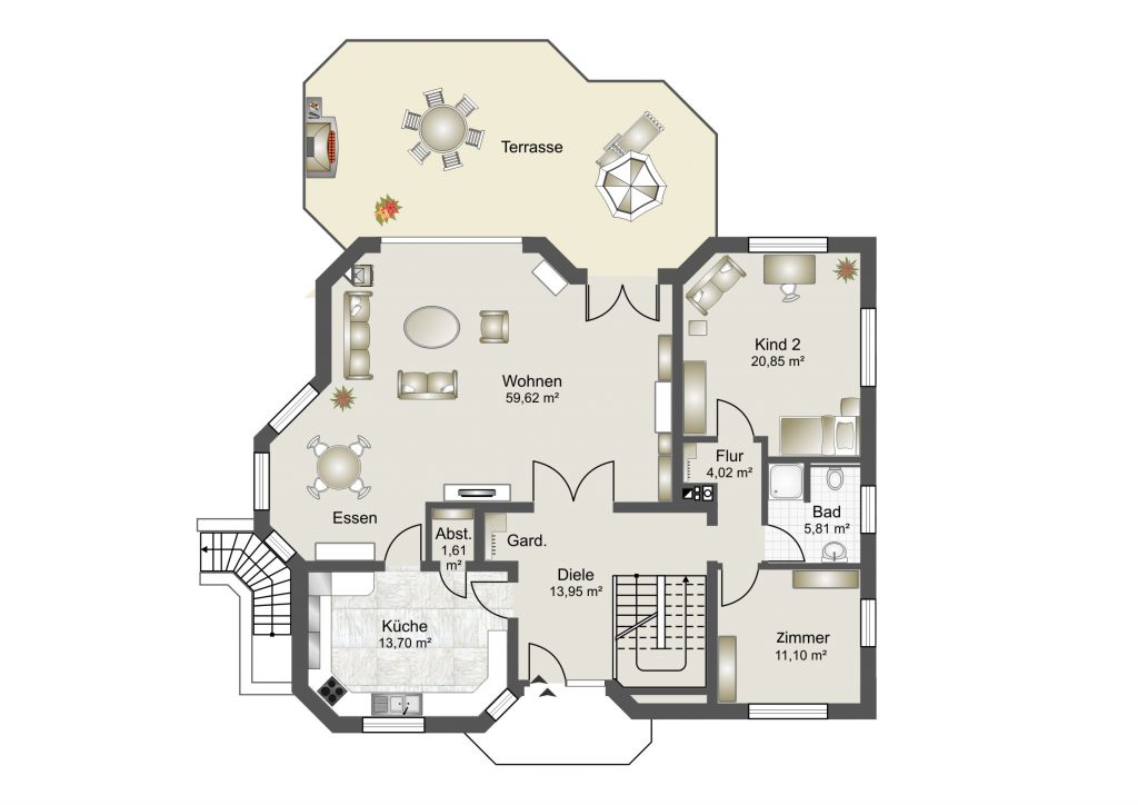 Grundriss EG