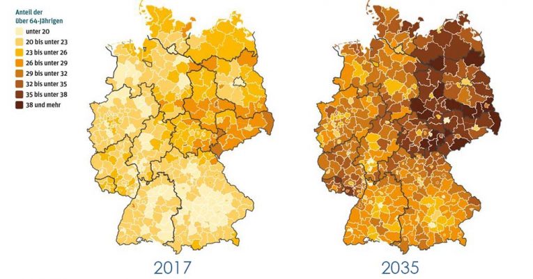 Demographischer Wandel: So entwickelt sich Deutschland bis 2035 PHI Aachen