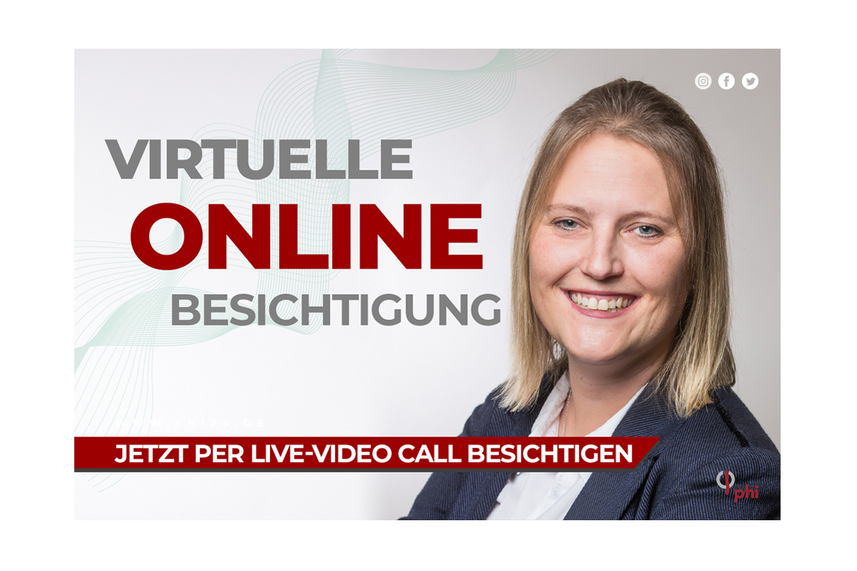 Haus Aachen referenzen Phi: Video Call Banner Exposé Online Vorlage weiß Melanie B Immobilienmakler Aachen Haus referenzen mit Immobilienbewertung