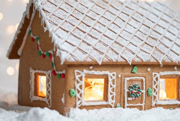 Weihnachten, Lebkuchenhaus