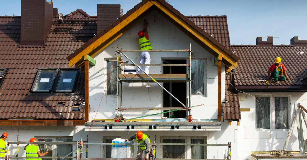 Immobilienmakler Immobilie mit Immobilienbewertung