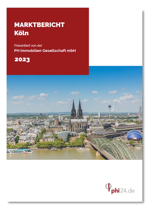 Cover PHI Immobilien Marktbericht für Köln 2023