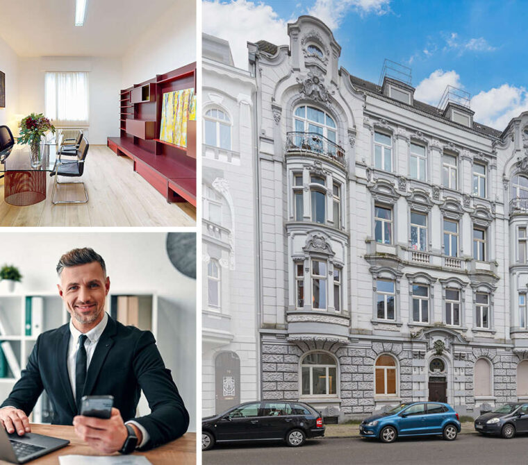 Immobilienmakler Aachen Bürofläche kaufen mit Immobilienbewertung