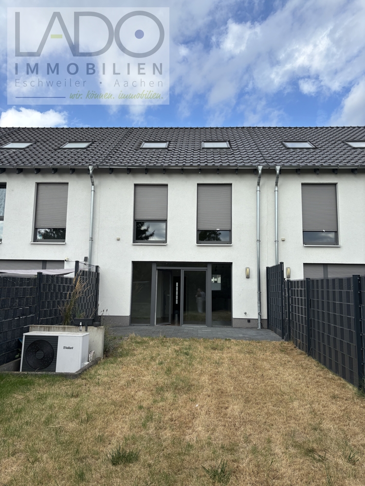 Reihenhaus Eschweiler / Dürwiß kaufen Phi: Haus Rückseite Immobilienmakler Eschweiler / Dürwiß Reihenhaus kaufen mit Immobilienbewertung
