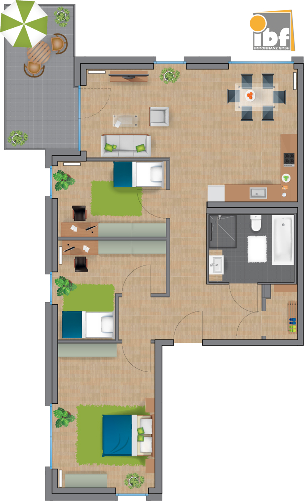 Immobilienmakler Alsdorf / Ofden Etagenwohnung mieten mit Immobilienbewertung