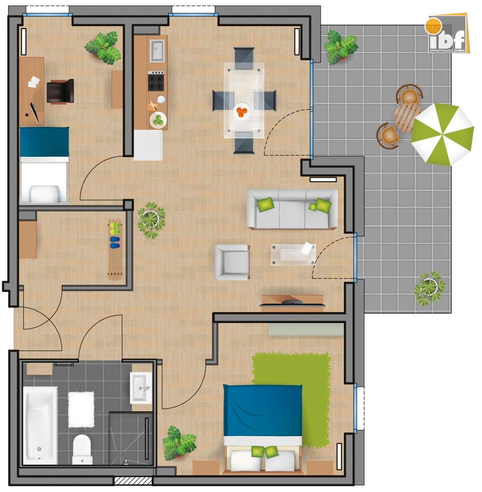 Immobilienmakler Alsdorf / Ofden Etagenwohnung mieten mit Immobilienbewertung