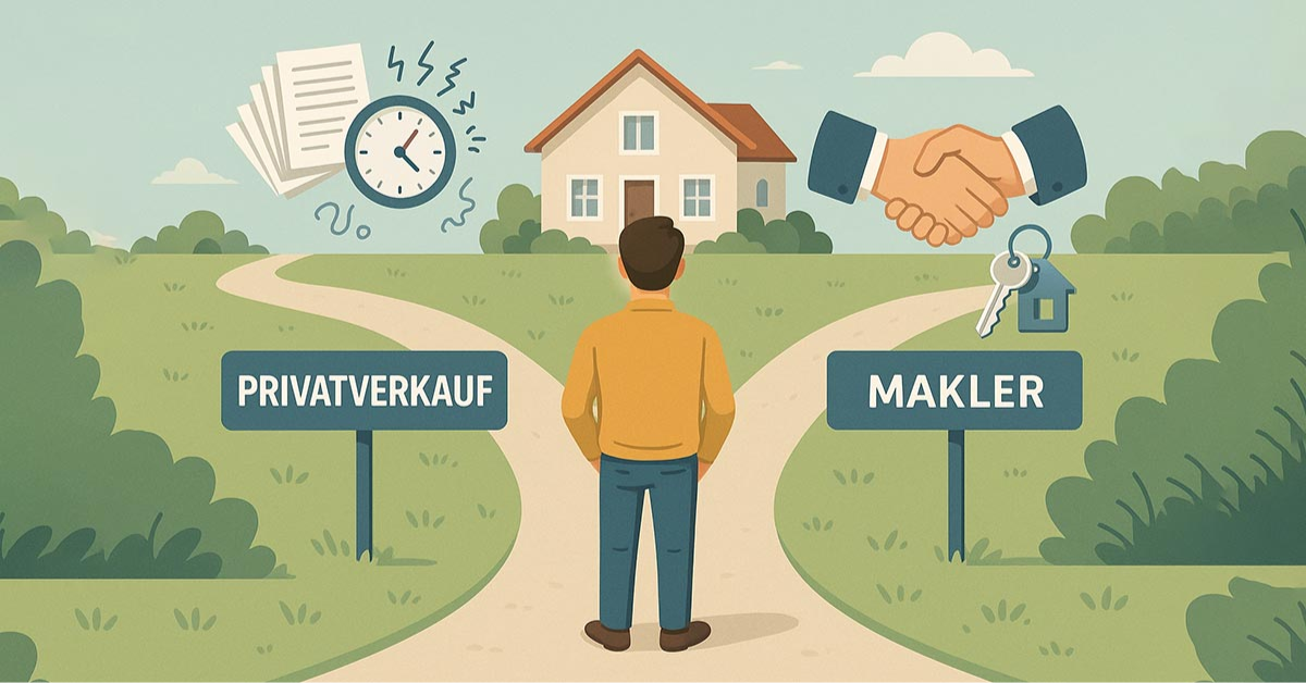 Immobilienmakler Immobilie mit Immobilienbewertung