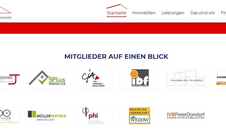 Immobilienmakler Aachen Etagenwohnung mieten mit Immobilienbewertung