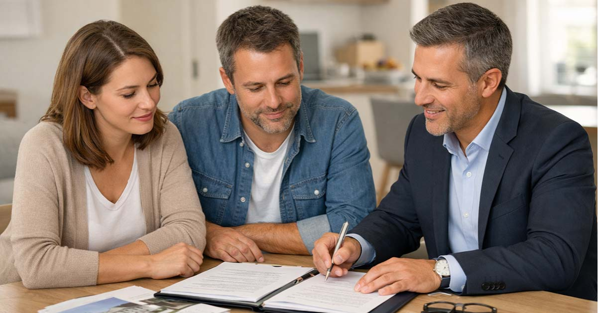 Immobilienmakler Immobilie mit Immobilienbewertung