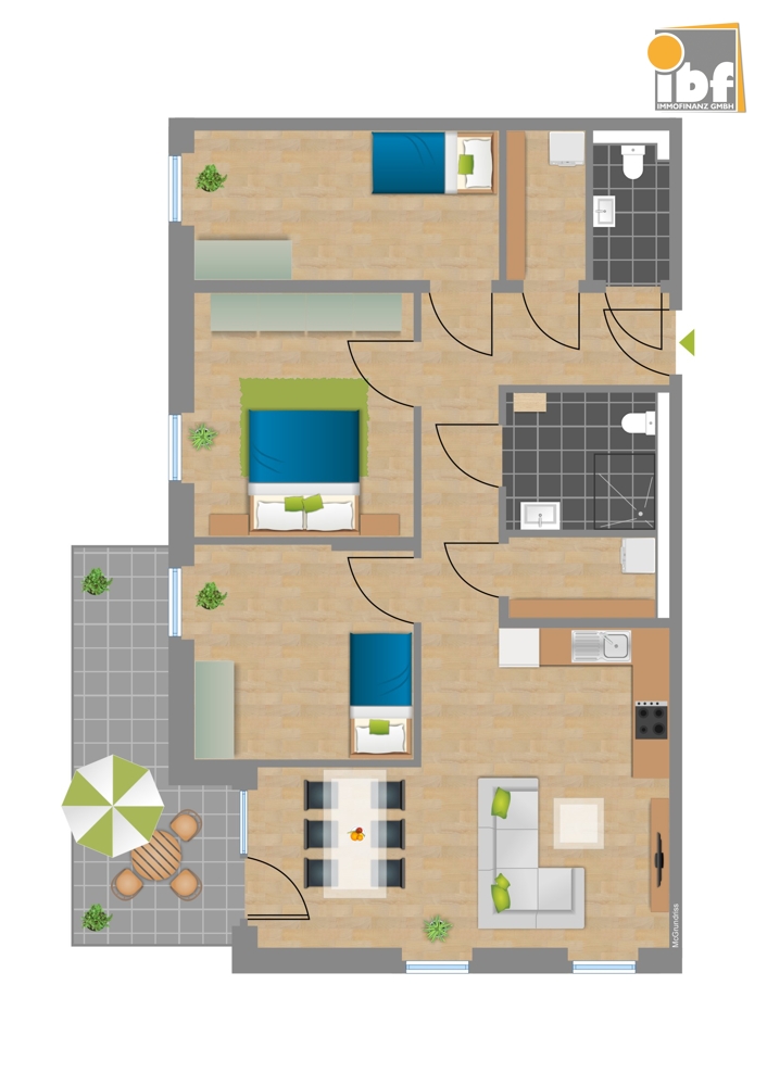 Immobilienmakler Alsdorf / Ofden Etagenwohnung mieten mit Immobilienbewertung