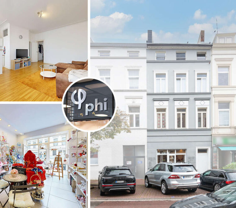 Immobilienmakler Aachen Wohn- und Geschäftshaus kaufen mit Immobilienbewertung