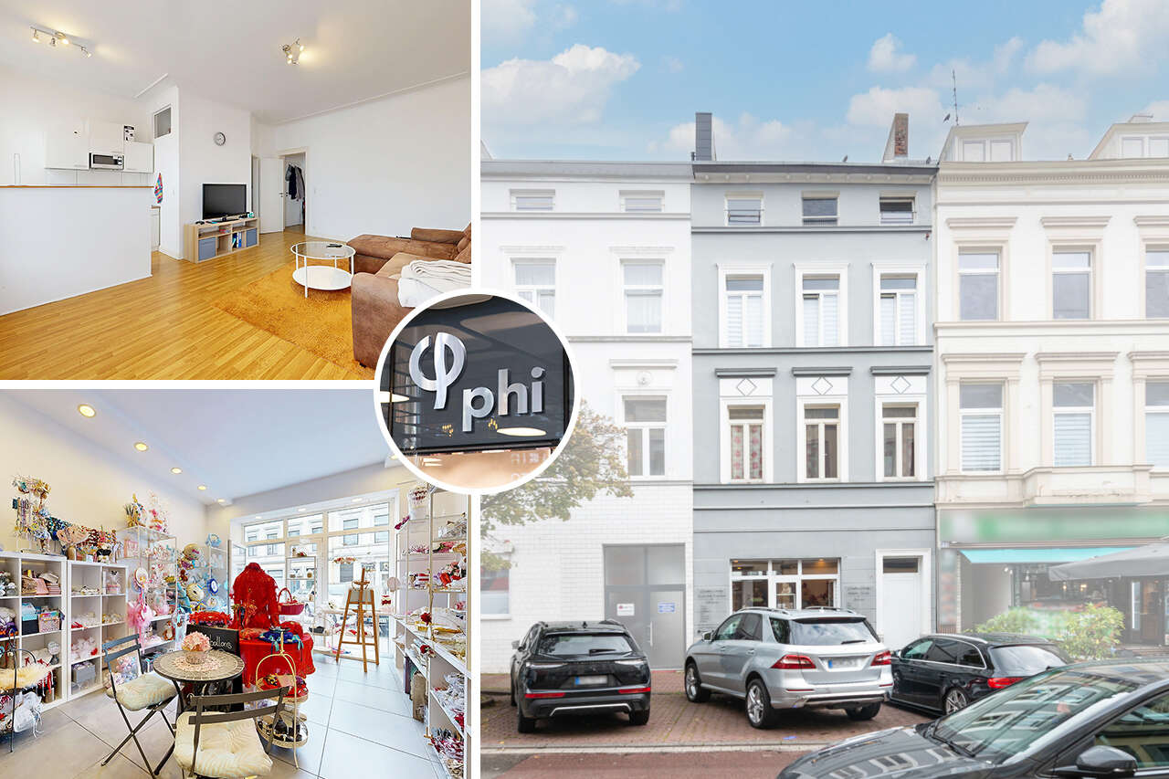 Immobilienmakler Aachen Wohn- und Geschäftshaus kaufen mit Immobilienbewertung