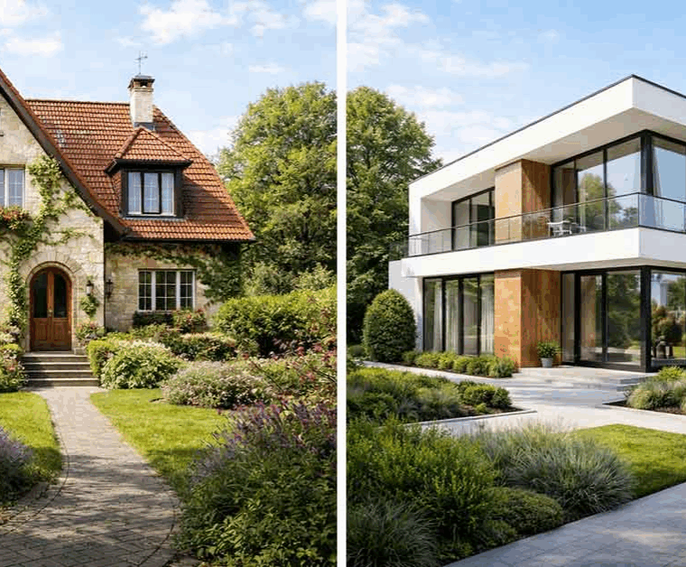 Neubau vs Bestand