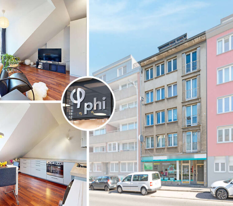 Immobilienmakler Aachen DG-Wohnung mieten mit Immobilienbewertung