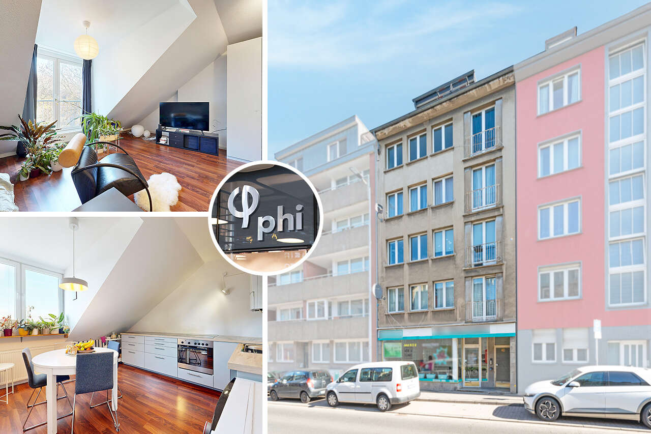 Immobilienmakler Aachen DG-Wohnung mieten mit Immobilienbewertung