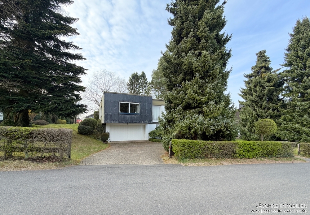 Einfamilienhaus Roetgen / Rott kaufen Phi: Ansicht Straße Immobilienmakler Roetgen / Rott Einfamilienhaus kaufen mit Immobilienbewertung