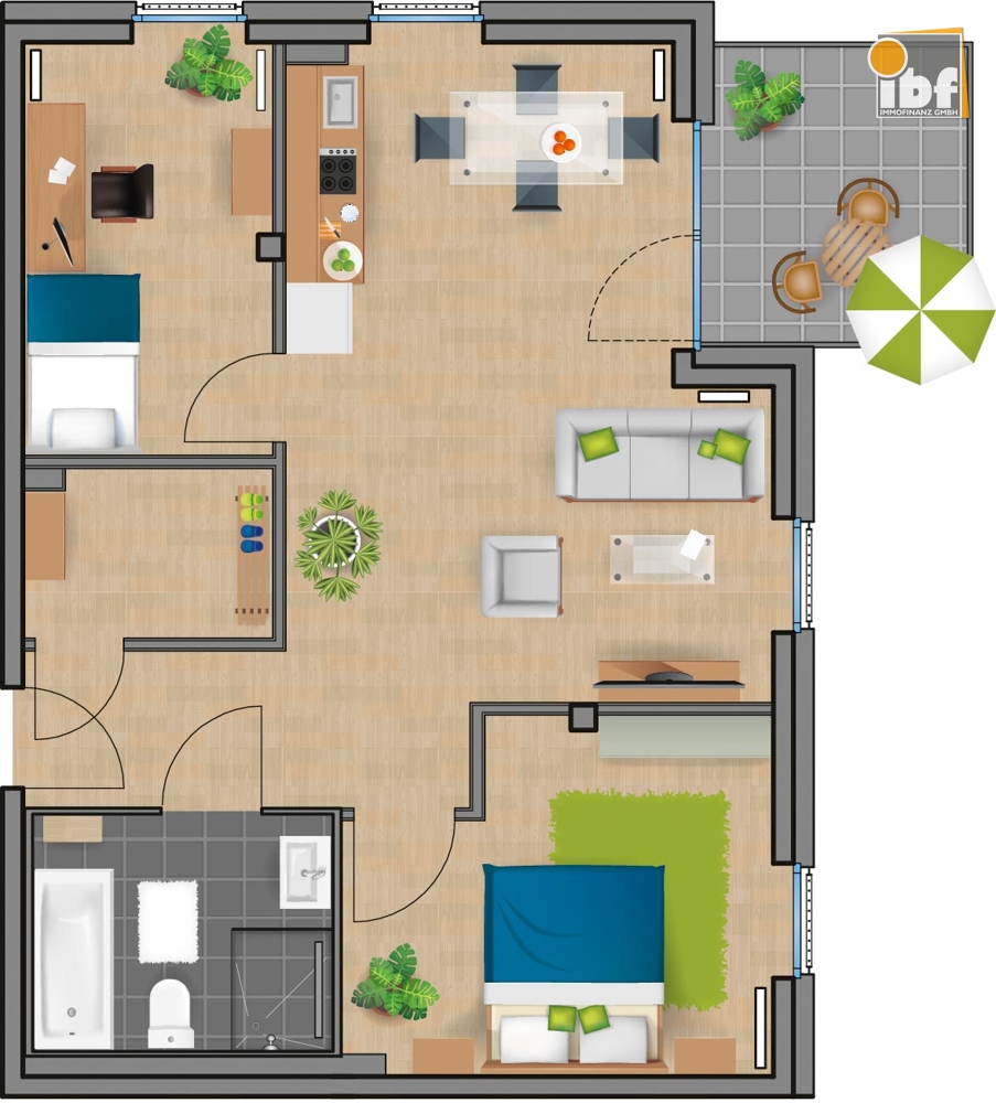 Immobilienmakler Alsdorf / Ofden Etagenwohnung mieten mit Immobilienbewertung