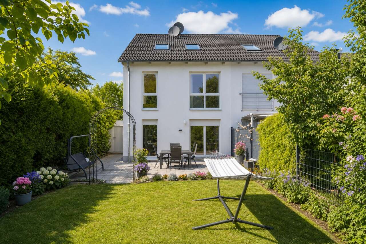 Doppelhaushälfte Aachen kaufen Phi: PHI Aachen-Aachen-Brand-Doppelhaushälfte-Kauf-SO237-Garten-06-v2 Immobilienmakler Aachen Doppelhaushälfte kaufen mit Immobilienbewertung