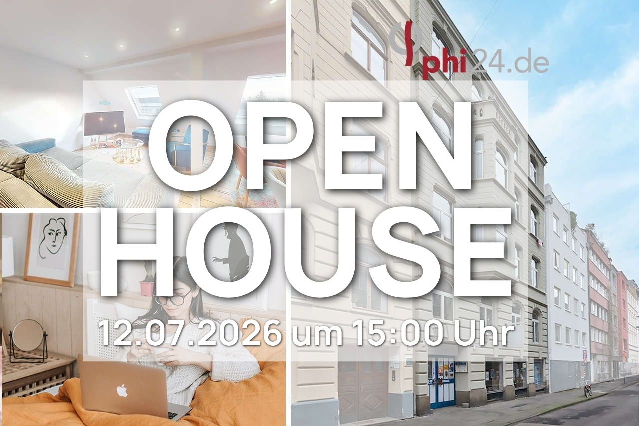 DG-Wohnung Köln kaufen Phi: KZ512.11 Immobilienmakler Köln DG-Wohnung kaufen mit Immobilienbewertung