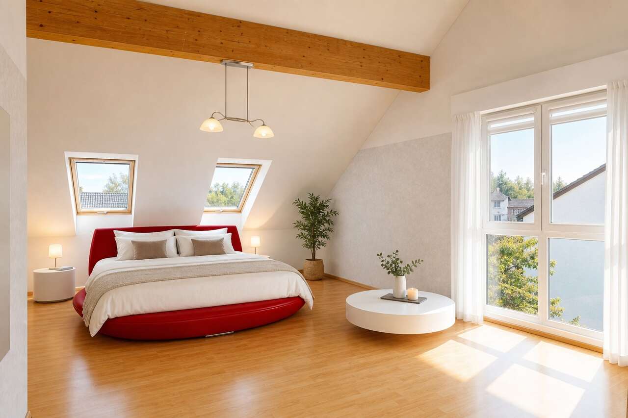 Doppelhaushälfte Aachen kaufen Phi: PHI Aachen-Aachen-Brand-Doppelhaushälfte-Kauf-SO237-Schlafzimmer-01 Immobilienmakler Aachen Doppelhaushälfte kaufen mit Immobilienbewertung