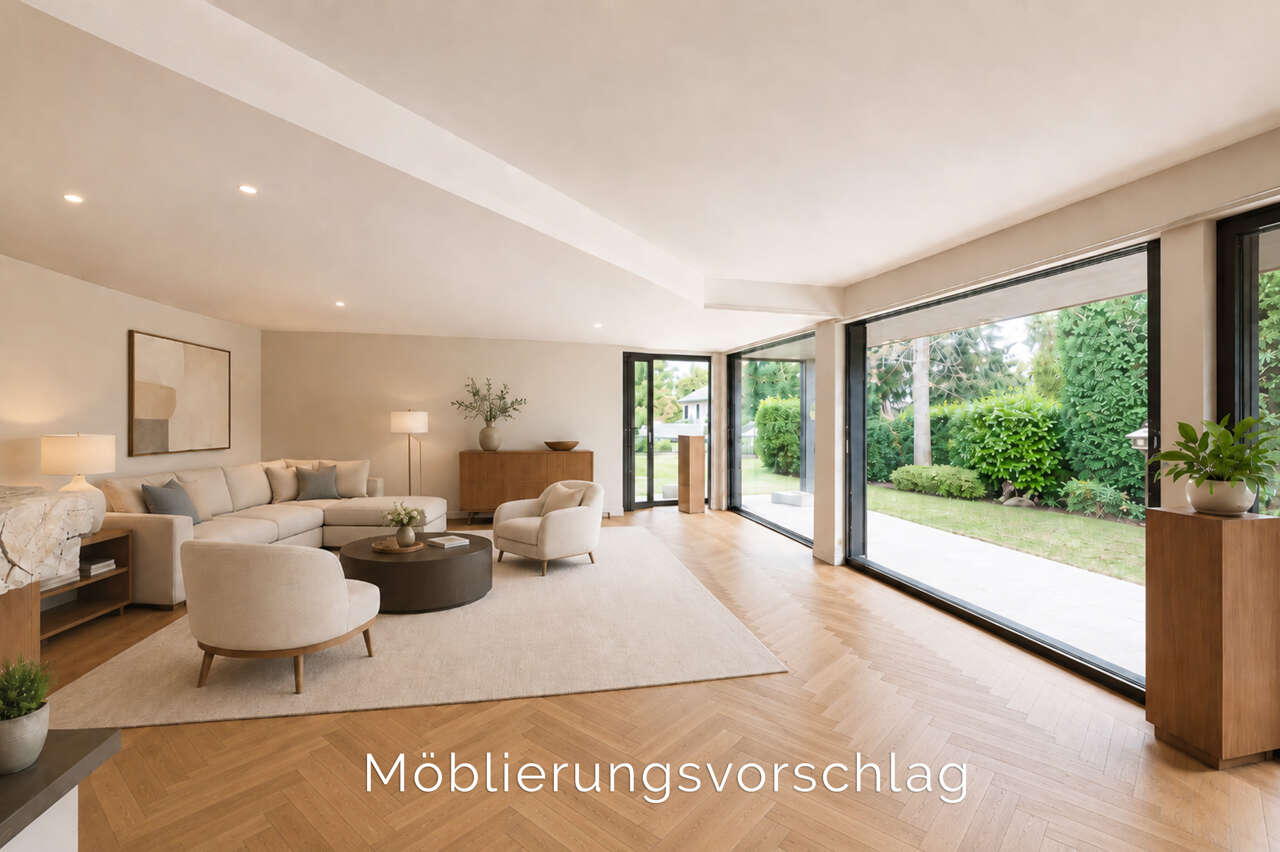 Einfamilienhaus Eschweiler kaufen Phi: Visualisierung_Wohnzimmer Immobilienmakler Eschweiler Einfamilienhaus kaufen mit Immobilienbewertung