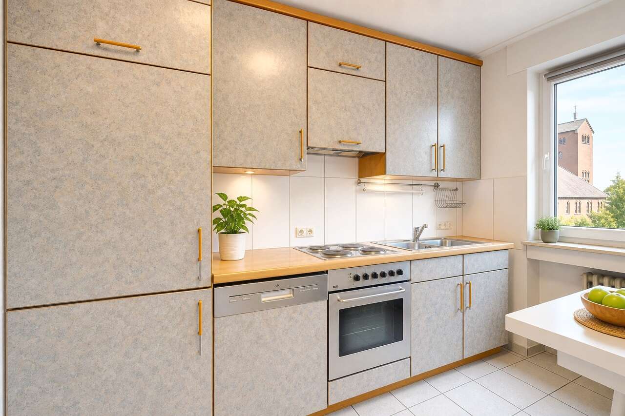 Etagenwohnung Aachen kaufen Phi: PHI Aachen-Aachen-Eigentumswohnung-Kauf-BC420-Kueche-01 Immobilienmakler Aachen Etagenwohnung kaufen mit Immobilienbewertung