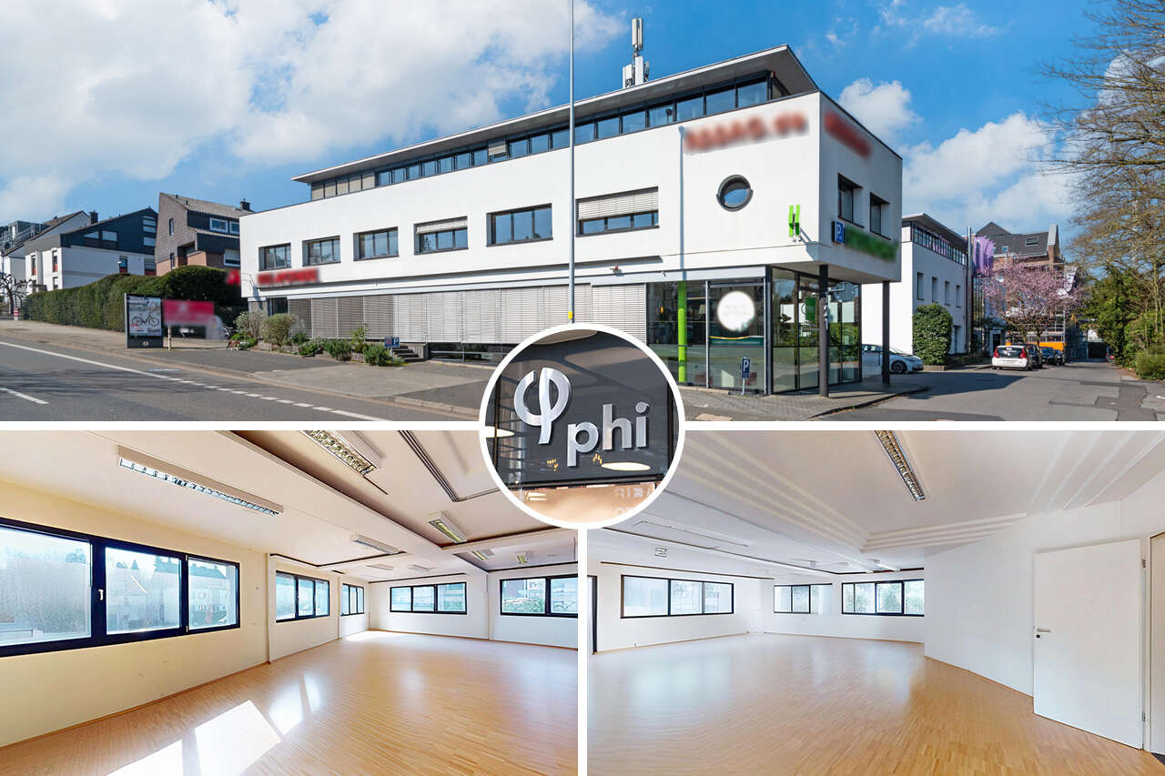 Bürohaus Aachen mieten Phi: Immobilien-Aachen-Büro-Mieten-M-PW305.DG-14 Immobilienmakler Aachen Bürohaus mieten mit Immobilienbewertung