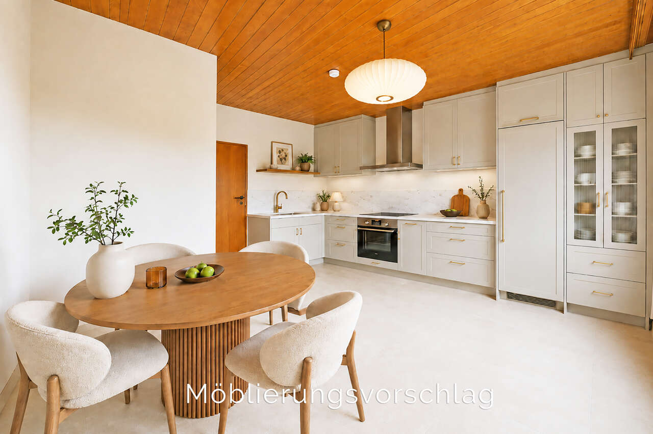 Reihenhaus Aachen kaufen Phi: Visualisierung_Küche_BF898 Immobilienmakler Aachen Reihenhaus kaufen mit Immobilienbewertung