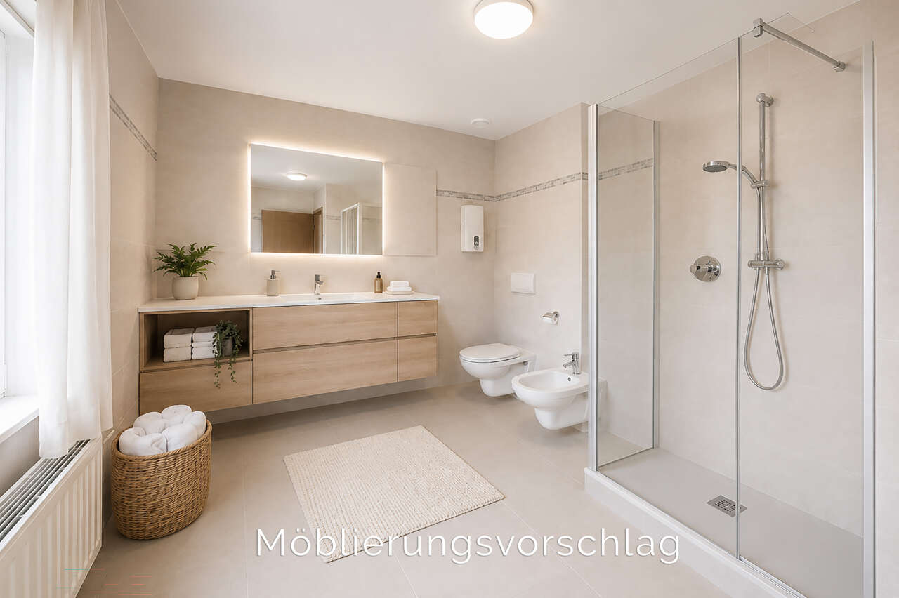 Einfamilienhaus Stolberg kaufen Phi: Visualisierung_BAd Immobilienmakler Stolberg Einfamilienhaus kaufen mit Immobilienbewertung