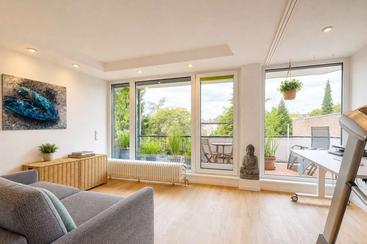 Etagenwohnung Aachen kaufen Phi: PHI Aachen-Aachen-Eigentumswohnung-Kauf-TJ480-Wohnzimmer-02-v3 Immobilienmakler Aachen Etagenwohnung kaufen mit Immobilienbewertung