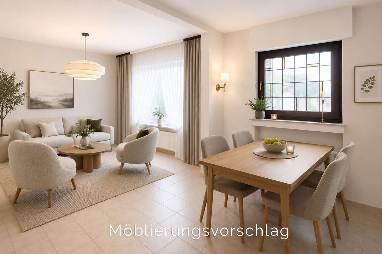 Reihenmittelhaus Stolberg kaufen Phi: Visualisierung_wohnzimmer Immobilienmakler Stolberg Reihenmittelhaus kaufen mit Immobilienbewertung