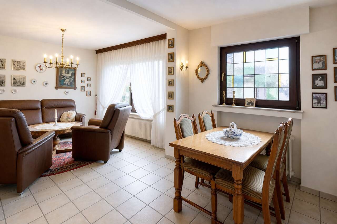Reihenmittelhaus Stolberg kaufen Phi: PHI Aachen-Stolberg-Reihenhaus-MA423-Wohn-Essbereich-02 Immobilienmakler Stolberg Reihenmittelhaus kaufen mit Immobilienbewertung