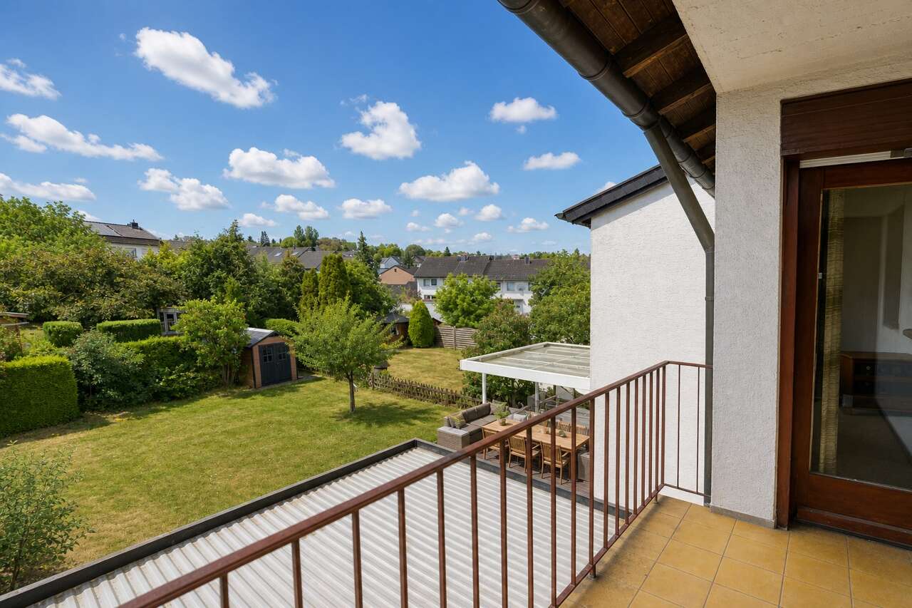 Reihenmittelhaus Stolberg kaufen Phi: PHI Aachen-Stolberg-Reihenhaus-Kauf-MA423-Balkon-01 Immobilienmakler Stolberg Reihenmittelhaus kaufen mit Immobilienbewertung