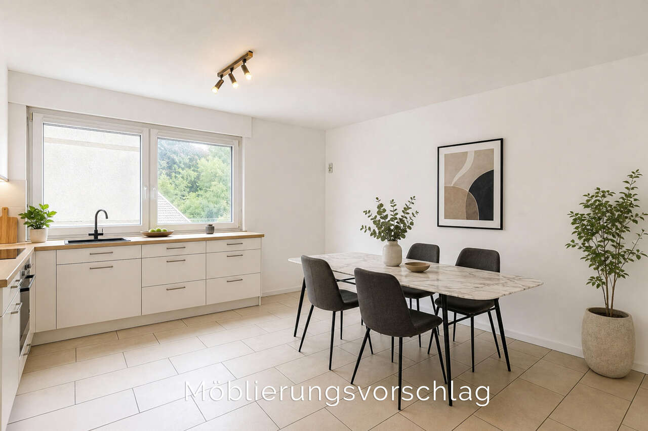 Zweifamilienhaus Aachen kaufen Phi: Immobilien-Aachen-EFH-Kauf-PK091-Wohn-Essbereich-01-Visualisierung Immobilienmakler Aachen Zweifamilienhaus kaufen mit Immobilienbewertung