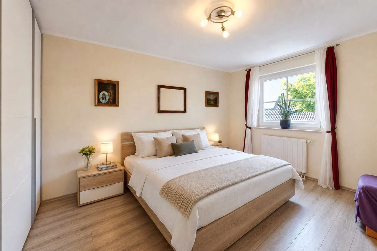 Reihenhaus Düren kaufen Phi: PHI Aachen-Düren-Einfamilienhaus-Kauf-VQ427-Schlafzimmer-02 Immobilienmakler Düren Reihenhaus kaufen mit Immobilienbewertung