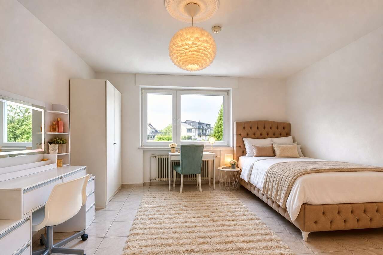 Etagenwohnung Aachen kaufen Phi: PHI Aachen-Aachen-Eigentumswohnung-Kauf-BC420-Schlafzimmer-02 Immobilienmakler Aachen Etagenwohnung kaufen mit Immobilienbewertung