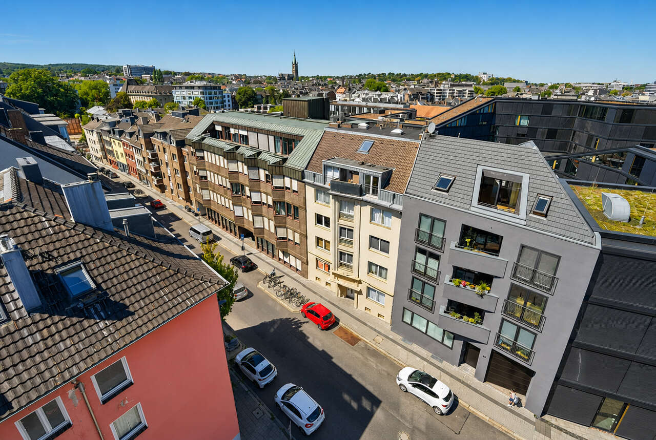 Maisonette-Wohnung Aachen kaufen Phi: Immobilien-Aachen-ETW-Kaufen-FD988.4-Drohne-03 Immobilienmakler Aachen Maisonette-Wohnung kaufen mit Immobilienbewertung