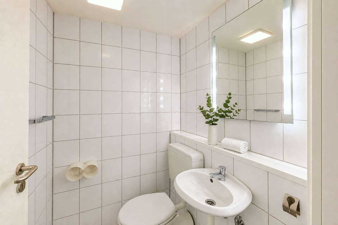 Maisonette-Wohnung Aachen kaufen Phi: PHI Aachen-Aachen-Eigentumswohnung-Kauf-PP628-Gaeste-WC-01 Immobilienmakler Aachen Maisonette-Wohnung kaufen mit Immobilienbewertung
