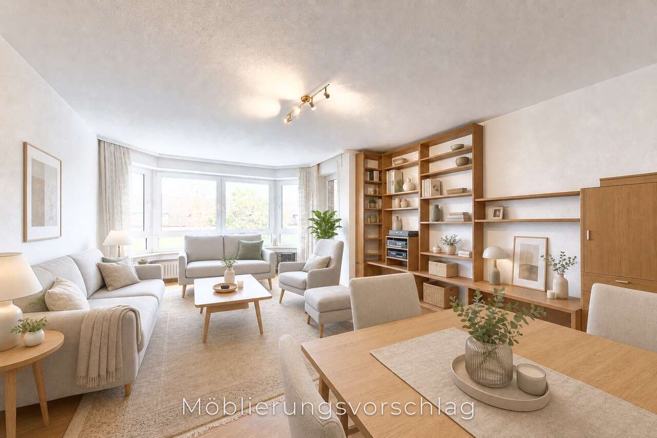 Erdgeschosswohnung Aachen kaufen Phi: PHI Aachen-Aachen-Eigentumswohnung-Kauf-VP295-Wohnzimmer-07 Immobilienmakler Aachen Erdgeschosswohnung kaufen mit Immobilienbewertung