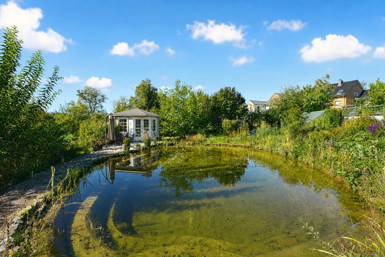 Reihenendhaus Aachen kaufen Phi: Garten-08 Immobilienmakler Aachen Reihenendhaus kaufen mit Immobilienbewertung