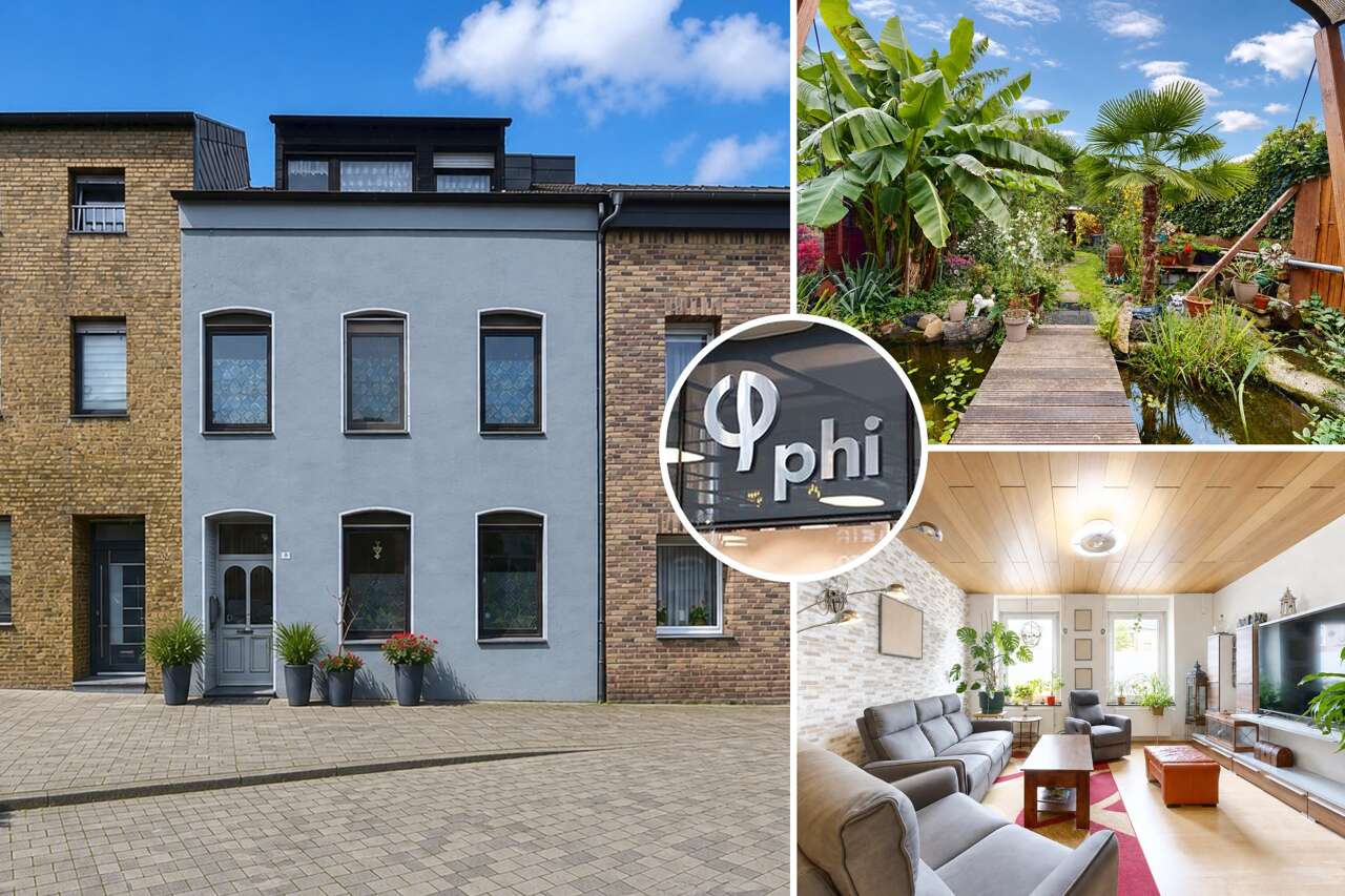 Reihenmittelhaus Eschweiler kaufen Phi: PHI Aachen-Eschweiler-Einfamilienhaus-Kauf-KV210-Collage-01 Immobilienmakler Eschweiler Reihenmittelhaus kaufen mit Immobilienbewertung