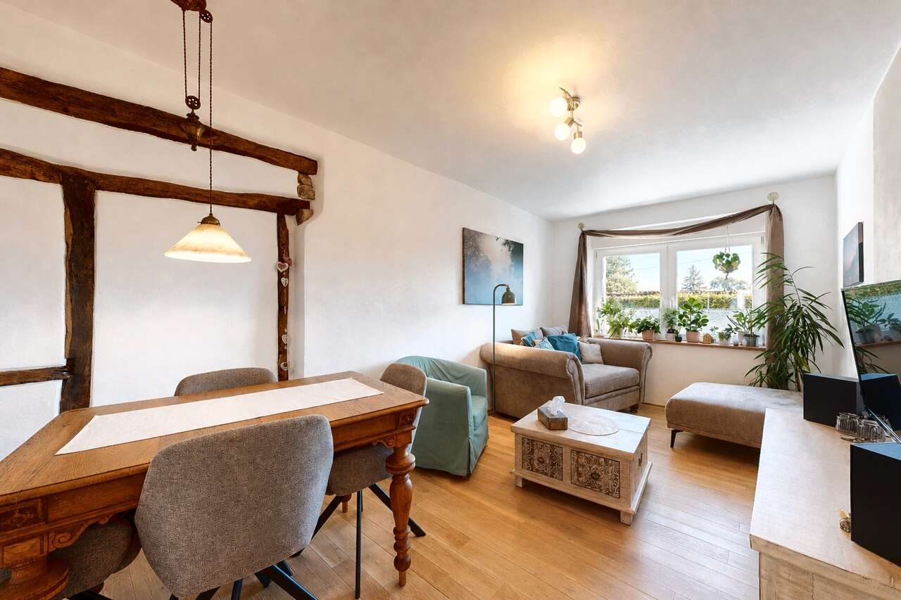Reihenendhaus Aachen kaufen Phi: Wohnzimmer-02 Immobilienmakler Aachen Reihenendhaus kaufen mit Immobilienbewertung